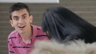 Intercambio de sexo con una tia extranjera