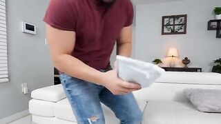 Rica nena con hermoso culo folla con su novio pingon