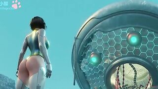 Porn 3DCG - Angelita es violada anal por Venon