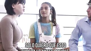 Madre entrega a su hija para que tenga relaciones sexuales con su padrastro. sub