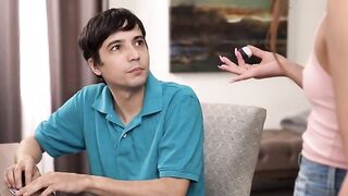 Mi hermanastro me puso mucha leche sub xxx