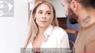 Laura Fox - Follando en la cocina sub