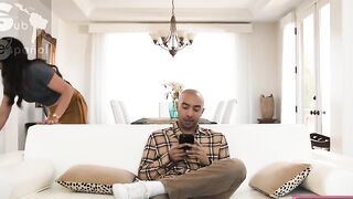 Reagan Foxx y Charlotte Chanel -Trabájalo hasta los huesos sub