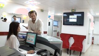 En la consulta de la dentista