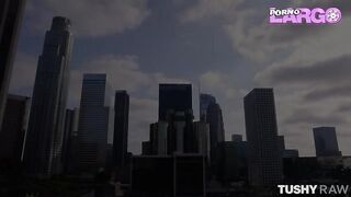 Buena pelirroja tetona obtiene culo estirado - porno sub