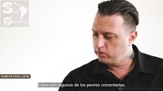 Lily Glee - Jovencita se folla a su jefe en masaje sub esp
