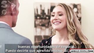 Aj Applegate - Masaje para suegro termina en sexo sub esp
