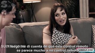 Control remoto equivocado. (sub español) milf