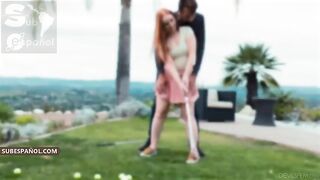 Cleo Clementine - Hoyo en uno con mi Hijastra Sub Esp