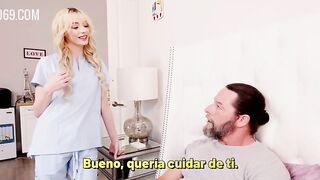 Cecelia Taylor - Estudiante de Enfermería Ayuda a su Abuelo sub esp