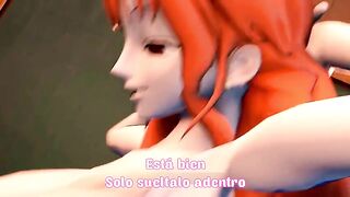 Luffy & Nami - Nami Gets With Luffy Sub esp