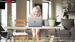 Eva Elfie - Reunión por Zoom Sub Esp