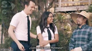 0029 Casey Calvert & Vienna Black - Presión de Grupo (sub español)