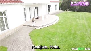 Rebeca follando con el masogista en el spa