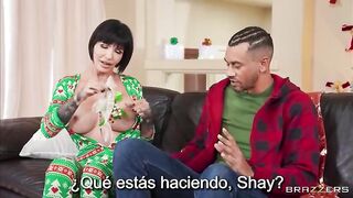 A la tia Shay Fox la regalaro a un nergo con enorme polla
