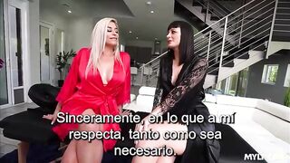Charlie Valentine y Bambi Blitz estudian anotomia - porno gratis