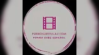 MILF Asiática Y Su Hijastra Comparten Una Verga Blanca sub español