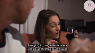 Viendo porno con mi hermanastra sub esp