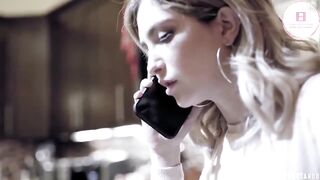 Jane Wilde - Dejo En Llamada De Espera A Mi Novio Mientras Follo Sub Esp