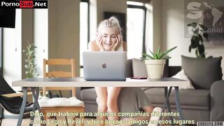 Eva Elfie - Reunión por Zoom Sub Esp