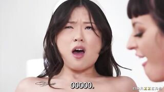 Esposa enokada obliga a la mucama a follar los tres con su marido - porno gratis