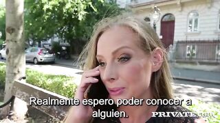 Mujer follando con dos negros por el culo y el coño a la vez