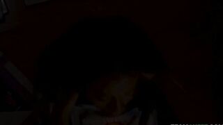 Me follo a la sexy diosa de ebano en su cumpleaños y me corri dentro (creampie)