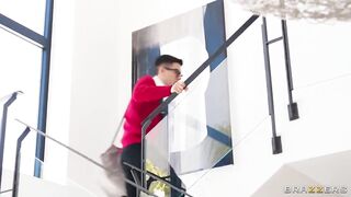 Sexy caliente universitaria en minifalda