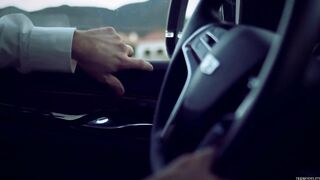 Me follo a mi amante cerca de casa por que ando horny