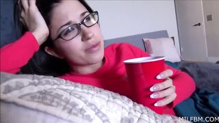 creampie a mi novia intelectual