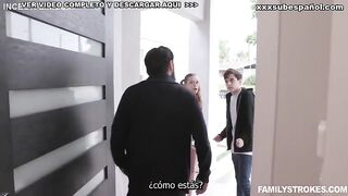 Lily Glee - Hijastra disciplinada Con Nalgadas - Sub Español