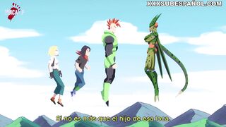 El Perfecto Cell Parodia Porno de Dragon Ball Z - Sub Español