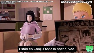 Hinata la Puta de los Clones de Naruto - Sub Español