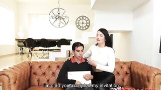 Salome Gil, hacer la tarea y cojer es punto de interés entre un nerd y la popular de la clase