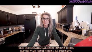 Mi madrastra se hace pasar por mi novia- Mandy Rhea Sub español