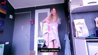 Me follo a la ingenua esposa de mi mejor amigo ....Sub