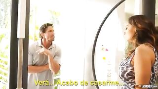 Ava Addams ....Saludando a mi nueva vecina. ...subt