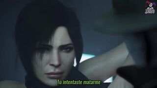 Animación. Guardia interrumpida violación brutal. Sub español