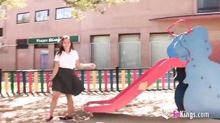 Puta de 18 le rompen el culo