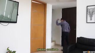 Latina se folla a su hijastro y al amigo DP Español