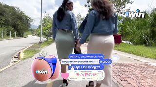 DOS CULONAS montan una verga y comparten el semen!!! JENIFER PLAY