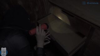 I found a hot ass thief in my house. What would you have done with this big ass girl？