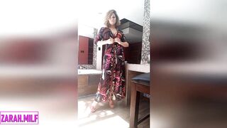 Mother-in-law teaches her stepdaughter's boyfriend how to cum inside her ass and over her shoes