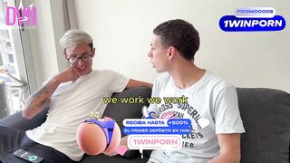 The boss's WIFE receives DP in a threesome with employees when her HUSBAND works - Ft SlyXXXOfficial