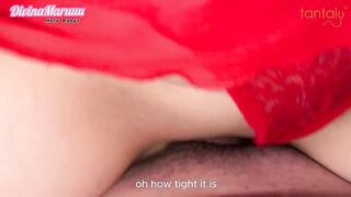 My Stepbrother finds me playing with my Tantaly Sex Doll and gives me a Double Penetration