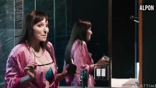 Myopic stepmother mistakes her stepson for her date and fucks him