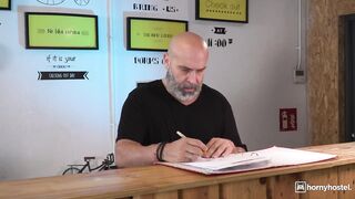 cheating on him at the hotel