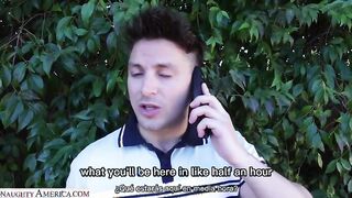 Jenna Star -Encuentro a la Mamá de mi amigo bañándose y terminamos follando Sub Español/Sub English