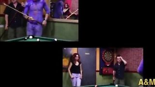 Follan a Española delante del marido, ella lo disfruta. Español anal