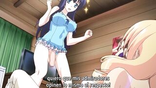 Animación,  hentai  Shinsei Futanari Idol Dekatama Kei: Episodio 1. TRANS. Subtitulado Español